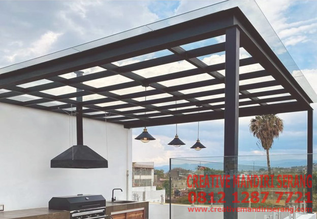 Jasa Pasang Kanopi Kaca Tempered