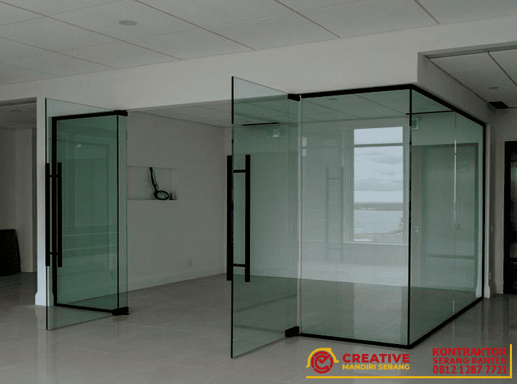 Partisi Kaca Laminasi/Tempered