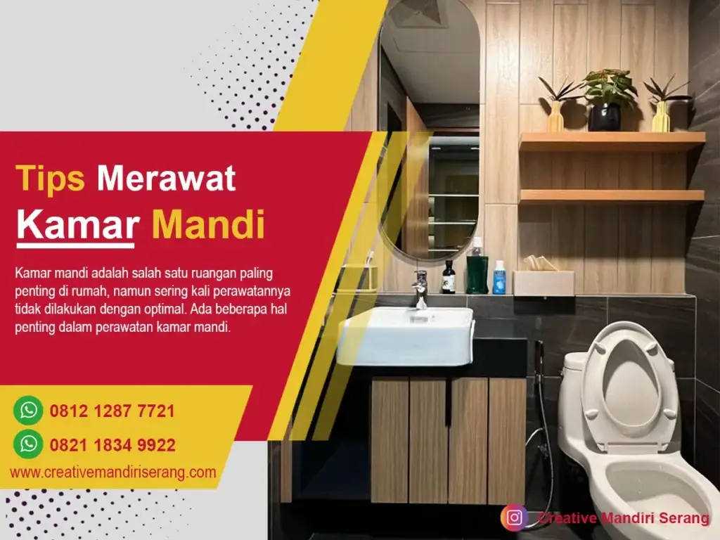 Tips Merawat Kamar Mandi